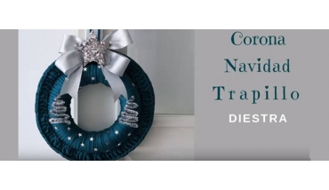 CORONA DE NAVIDAD DE TRAPILLO CORONA DE NAVIDAD DE TRAPILLO