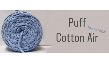 Tutorial Puff de Cotton Air | Tejer es Terapia Tutorial Puff de Cotton Air | Tejer es Terapia