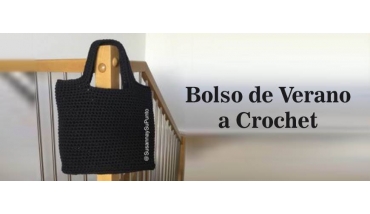 Bolso Veraniego a Crochet con Trapillo Tejido