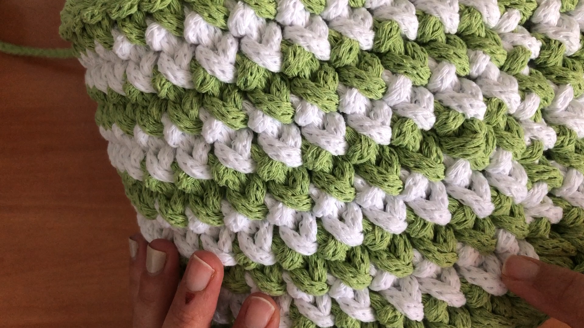 Cesta Élfica, Patrón Gratuito a Crochet